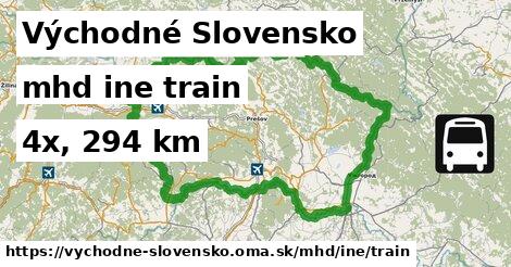 Východné Slovensko Doprava iná train