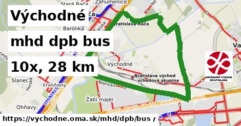 Východné Doprava dpb bus