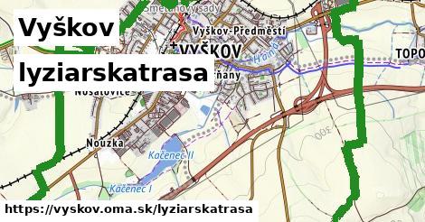 Vyškov Lyžiarske trasy  