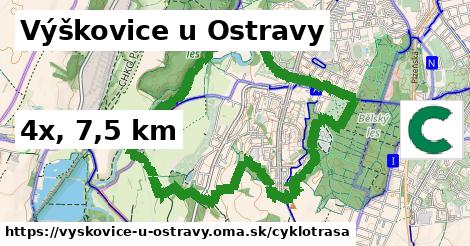 Výškovice u Ostravy Cyklotrasy  