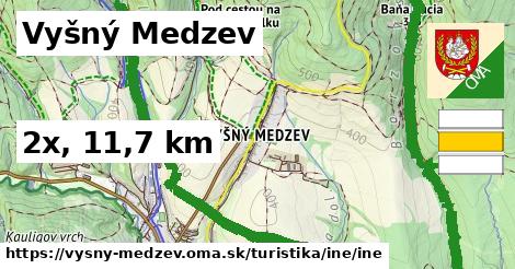 Vyšný Medzev Turistické trasy iná iná