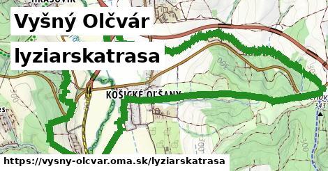 Vyšný Olčvár Lyžiarske trasy  