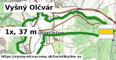 Vyšný Olčvár Turistické trasy iná 