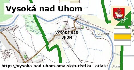 Vysoká nad Uhom Turistické trasy  