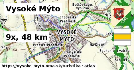 Vysoké Mýto Turistické trasy  