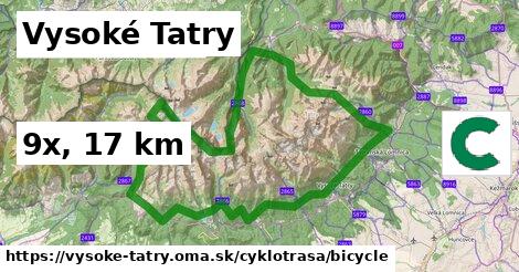 Vysoké Tatry Cyklotrasy bicycle 