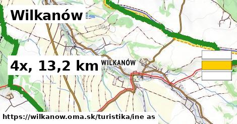 Wilkanów Turistické trasy iná 