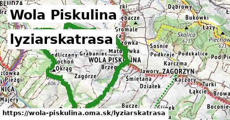 Wola Piskulina Lyžiarske trasy  
