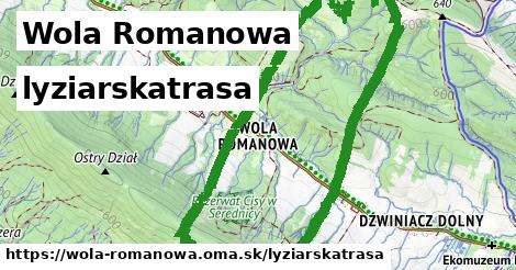 Wola Romanowa Lyžiarske trasy  