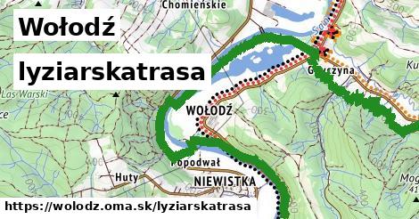 Wołodź Lyžiarske trasy  