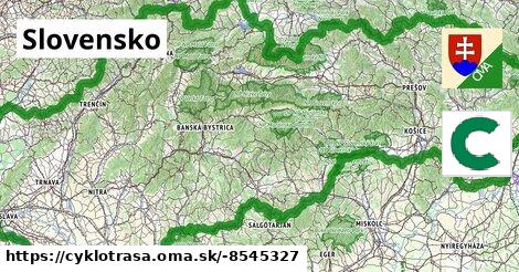 Trnava vlak. stanica - modrá cyklotrasa