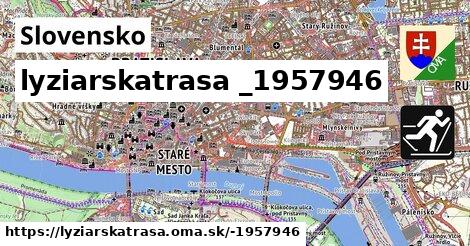 žltá lyziarskatrasa