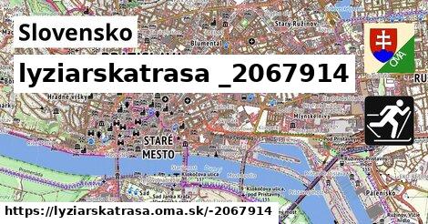 Zelená lyziarskatrasa