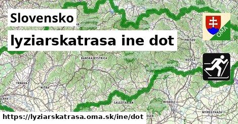 Slovensko Lyžiarske trasy iná dot