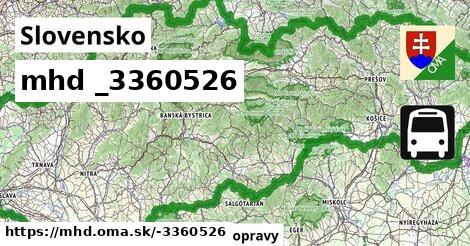 Linka č.4, Madaras  >  Smižany  >  Sídlisko Východ mimo Aut. stanice