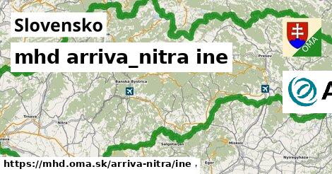 Slovensko Doprava arriva-nitra iná
