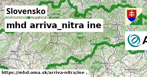 Slovensko Doprava arriva-nitra iná