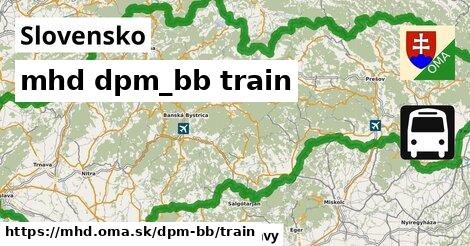Slovensko Doprava dpm-bb train