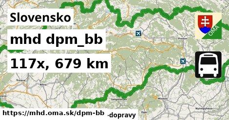 Slovensko Doprava dpm-bb 