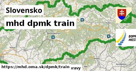 Slovensko Doprava dpmk train