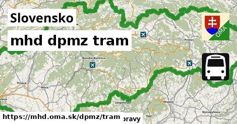Slovensko Doprava dpmz tram