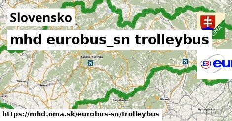Slovensko Doprava eurobus-sn trolleybus