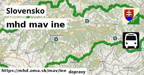 Slovensko Doprava mav iná