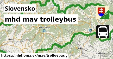 Slovensko Doprava mav trolleybus