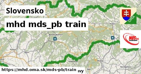 Slovensko Doprava mds-pb train