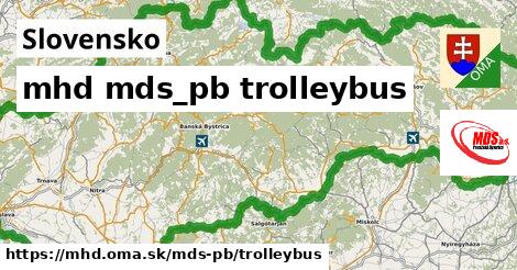Slovensko Doprava mds-pb trolleybus