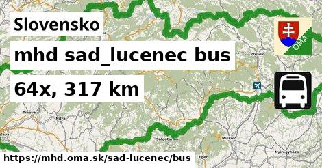 Slovensko Doprava sad-lucenec bus