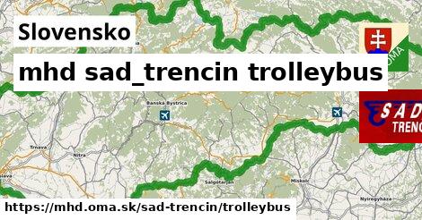 Slovensko Doprava sad-trencin trolleybus