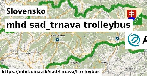 Slovensko Doprava sad-trnava trolleybus