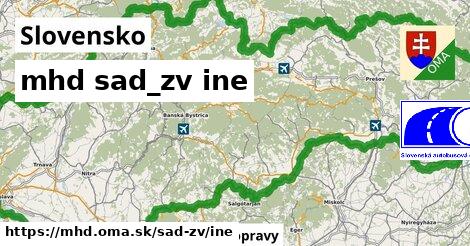 Slovensko Doprava sad-zv iná