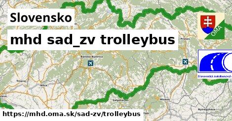 Slovensko Doprava sad-zv trolleybus