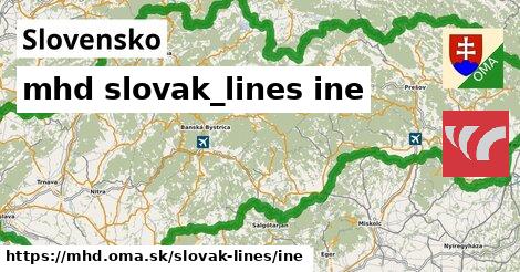 Slovensko Doprava slovak-lines iná