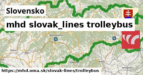 Slovensko Doprava slovak-lines trolleybus