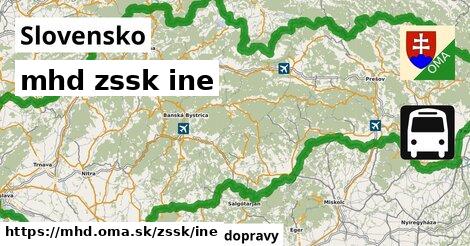 Slovensko Doprava zssk iná
