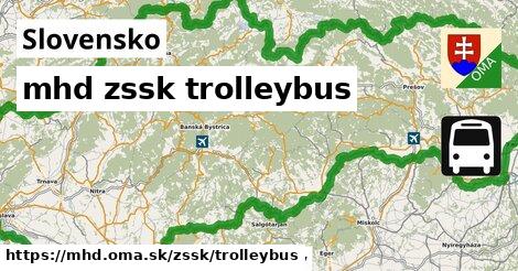 Slovensko Doprava zssk trolleybus