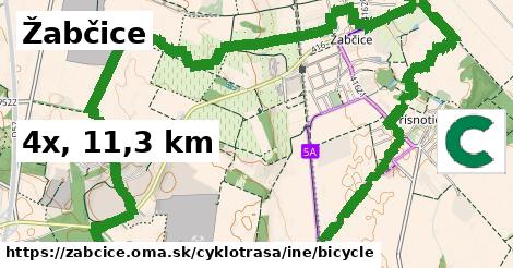 Žabčice Cyklotrasy iná bicycle