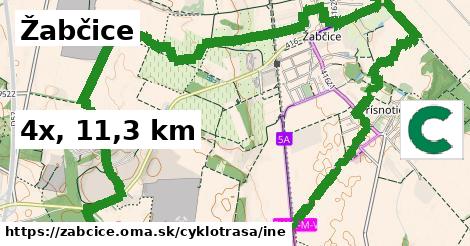 Žabčice Cyklotrasy iná 