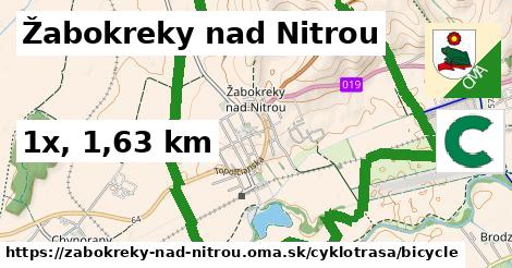 Žabokreky nad Nitrou Cyklotrasy bicycle 