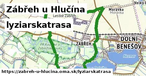 Zábřeh u Hlučína Lyžiarske trasy  