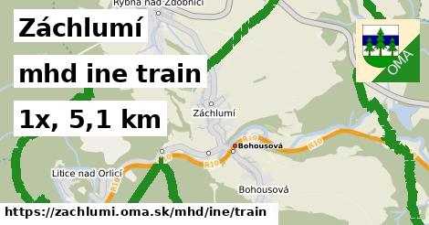 Záchlumí Doprava iná train