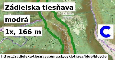 Zádielska tiesňava Cyklotrasy modrá bicycle