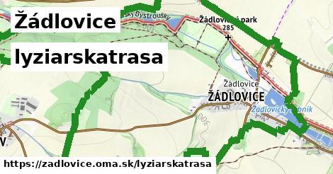 Žádlovice Lyžiarske trasy  
