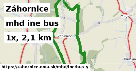 Záhornice Doprava iná bus