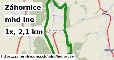 Záhornice Doprava iná 