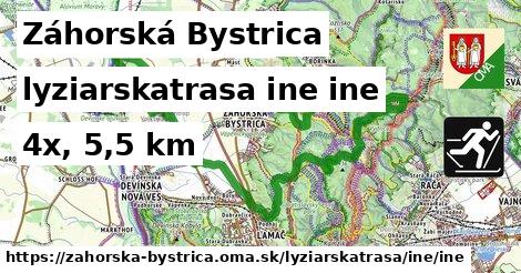 Záhorská Bystrica Lyžiarske trasy iná iná