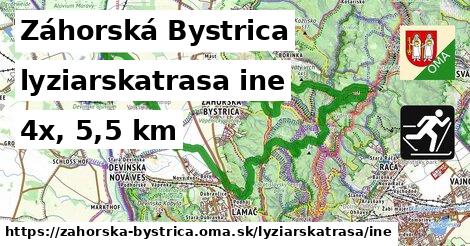 Záhorská Bystrica Lyžiarske trasy iná 